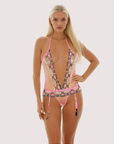 Elara Embroidered Bodysuit