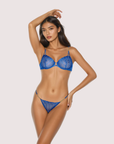Aria Lace Illusion Bra Set