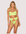 Sienna Chain Lace Bra Set in Yellow