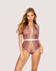 Brooklyn Lace Halter Bodysuit