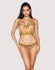 Elena Floral Longline Bra Set
